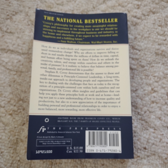 Book "Principle Centered Leadership" - Picture 3 of 8